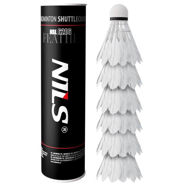 Lotki z piórkami Nils NBL6206, 6szt