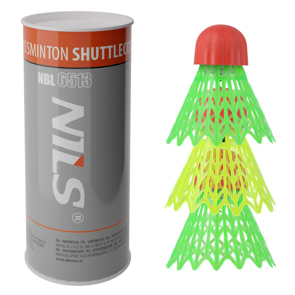 Lotki nylon do crossmintona 3szt Nils NBL6513