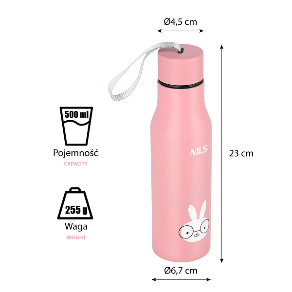 Kubek termiczny królik Nils NCB12