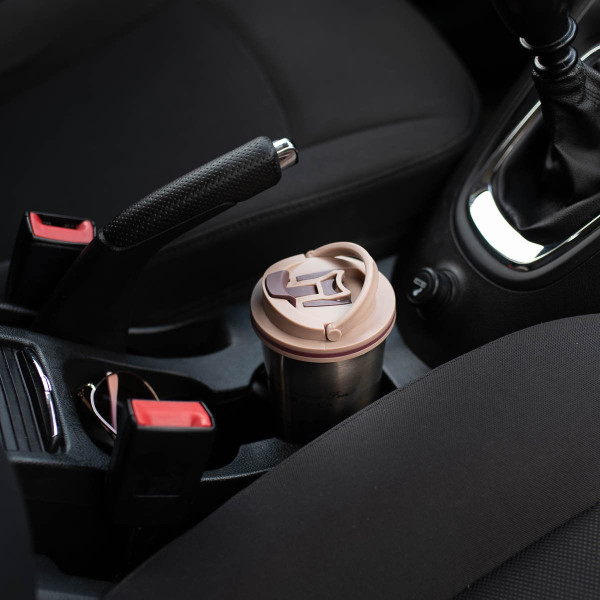 Kubek termiczny brązowy Nils NCB18, Camp