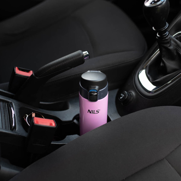 Kubek termiczny różowy Nils NCB28