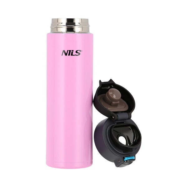 Kubek termiczny różowy Nils NCB28