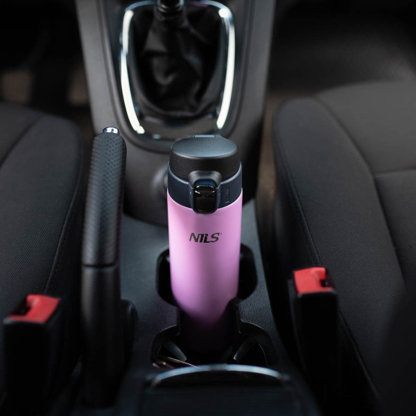 Kubek termiczny różowy Nils NCB28