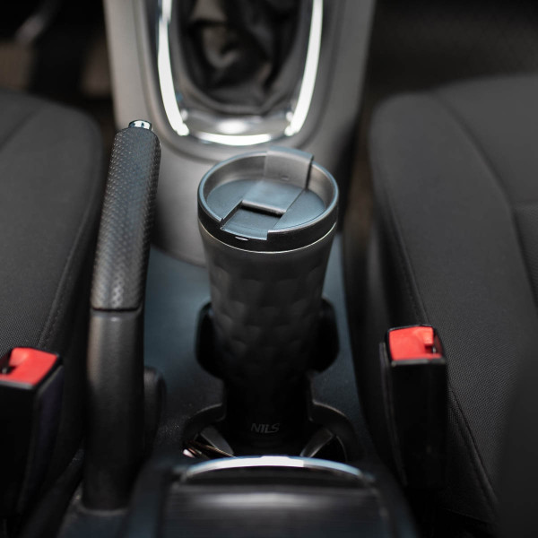 Kubek termiczny czarny Nils NCB44