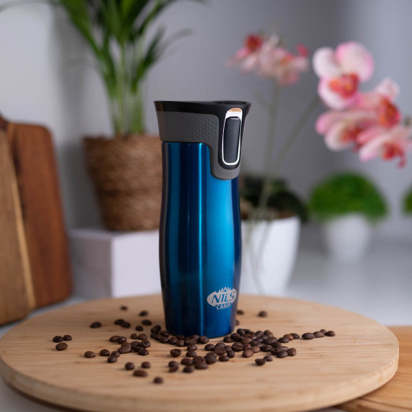 Kubek termiczny niebieski Nils NCC03, Camp