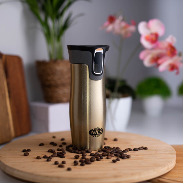 Kubek termiczny złoty Nils NCC03, Nils Camp