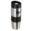 Kubek termiczny Nils Camp NCC05, czarno-srebrny