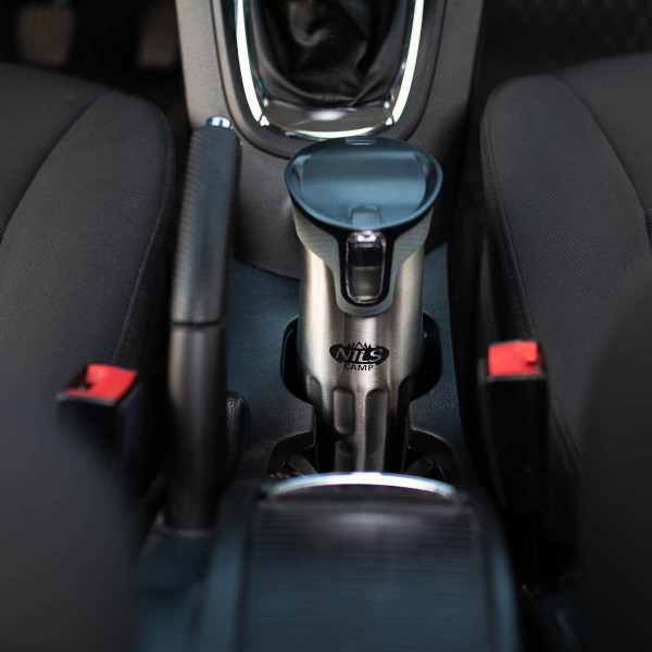 Kubek termiczny srebrny Nils NCC06, Nils Camp