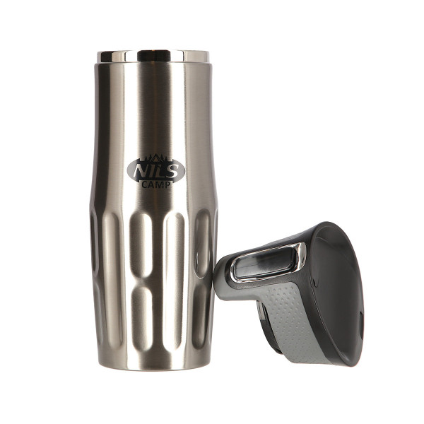Kubek termiczny srebrny Nils NCC06, Nils Camp