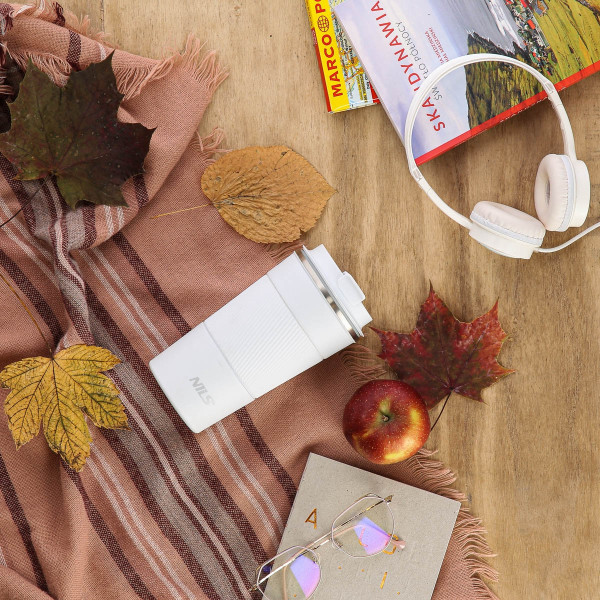 Kubek termiczny biały Nils NCC09