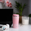 Kubek termiczny różowy Nils NCC09