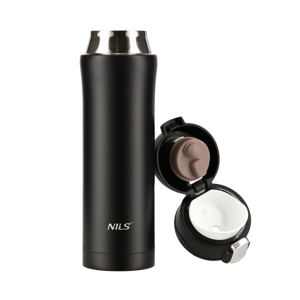 Kubek termiczny Nils NCB10, czarny
