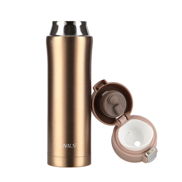 Kubek termiczny złoty Nils NCB10