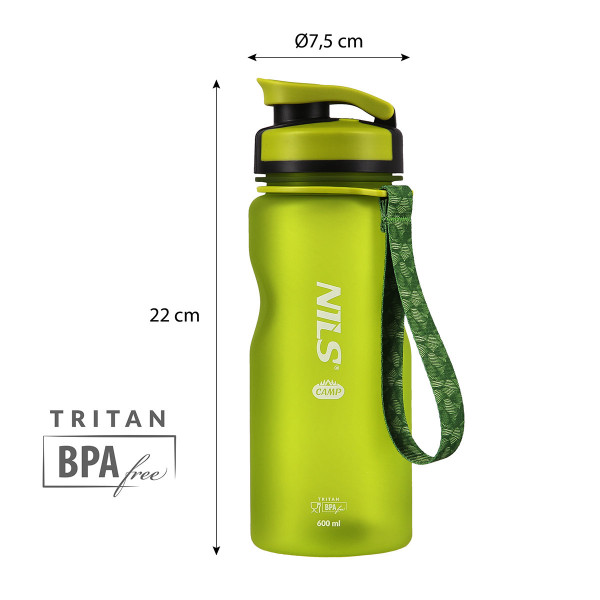 Butelka zielona tritanowa Nils Camp NC1740