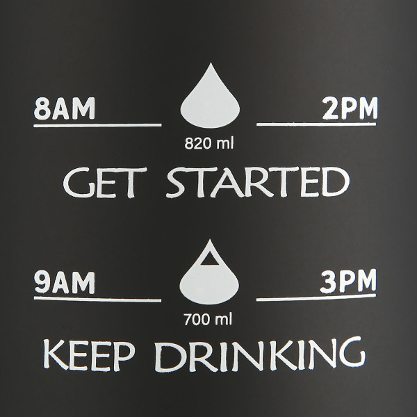 Butelka czarna tritanowa Nils Camp NCD68