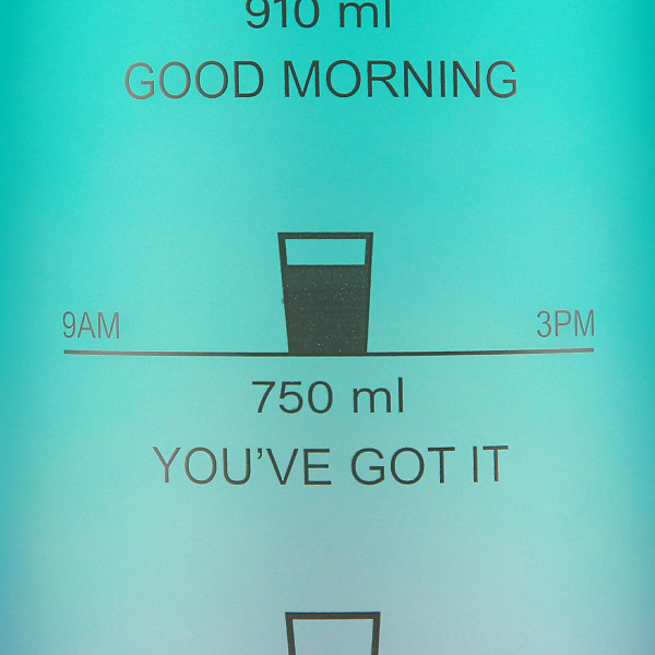 Butelka zielono-różowa tritanowa Nils Camp NCD04