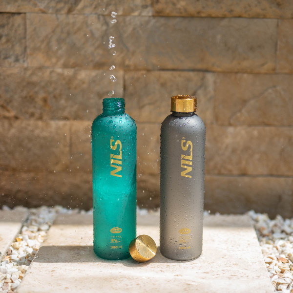 Butelka zielona tritanowa Nils Camp NCD61