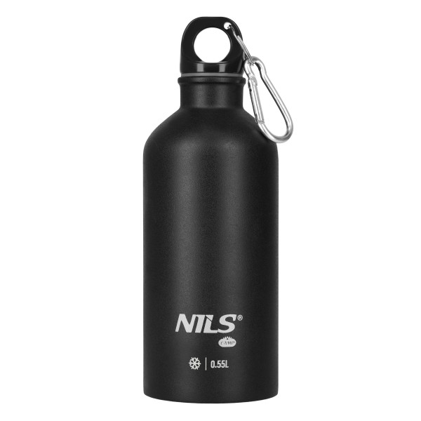 Butelka turystyczna Nils Camp NC3801, 550ml, czarna