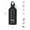 Butelka turystyczna Nils Camp NC3801, 550ml, czarna