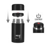 Termos obiadowy czarny Nils Camp NC3802, 1000ml