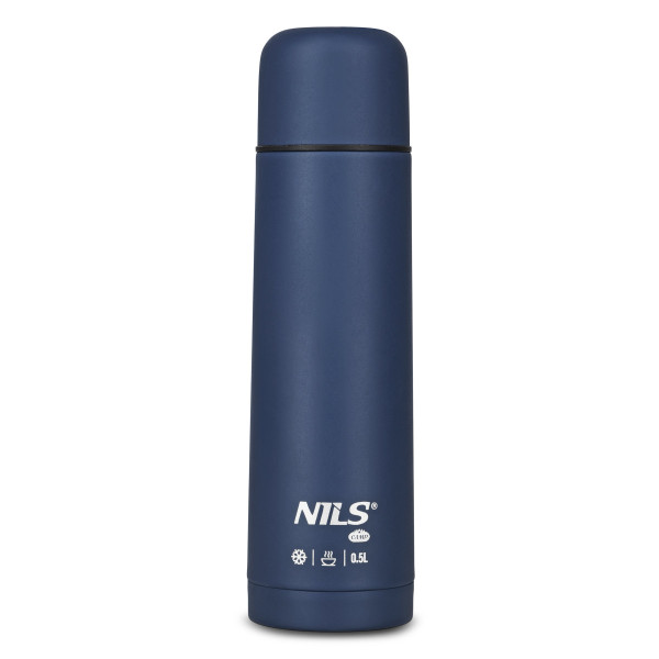 Termos turystyczny Nils Camp NC3803, 500 ml, niebieski