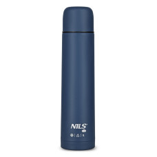 Termos turystyczny Nils Camp NC3804, 1000 ml, niebieski