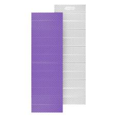 Karimata składana turystyczna Nils Camp NC17103 z podbiciem aluminiowym + XPE, 195cm, fioletowa