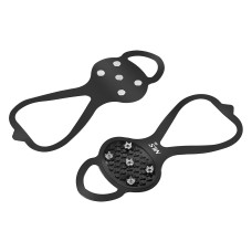 Czarne nakładki antypoślizgowe Nils Camp NC1709, rozm. S