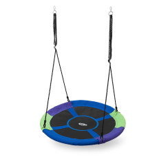 Bocianie gniazdo huśtawka Nils Camp NB5032, śr.110cm, green-blue