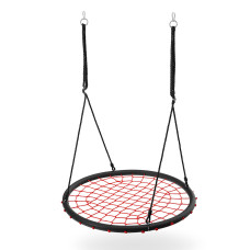 Bocianie gniazdo huśtawka Nils Camp NB5038, śr.100cm, czerwone