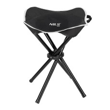 Taboret turystyczny czarny Nils Camp NC3010