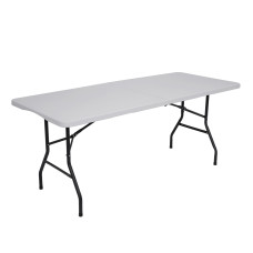 Stół turystyczny biały Nils Camp NC1618, 180cm