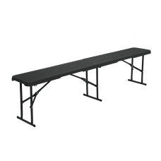 Składana ławka ogrodowa 183cm antracyt Nils Camp NC3404