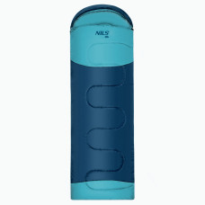 Śpiwór niebiesko-błękitny Nils Camp NC2008, rozm. L