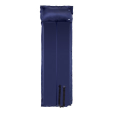 Mata samopompująca z poduszką składana Nils Camp NC4008, niebieska