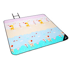 Żyrafa koc piknikowy Nils Camp NC8028, 195x200cm