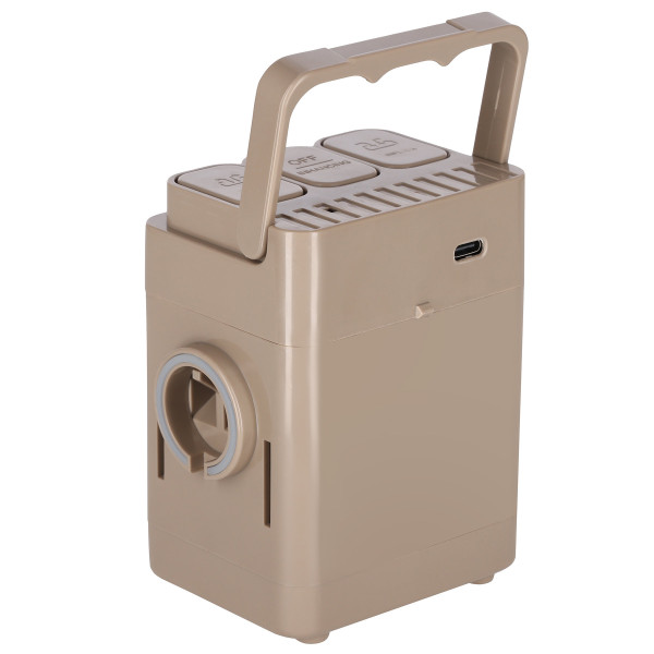 Materac dwuosobowy king size beżowy, Nils Camp NC2808, + pompka elektryczna