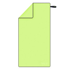 Ręcznik z mikrofibry Nils NCR11, zielony, 140x70cm