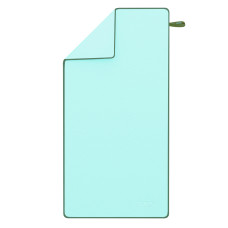 Ręcznik z mikrofibry Nils NCR13, zielony, 200x90cm