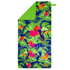 Ręcznik z mikrofibry kwiaty Nils NCR14, 160x80cm