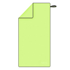 Zielony ręcznik z mikrofibry Nils Aqua NAR11, 140x70cm