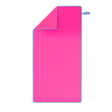 Różowy ręcznik z mikrofibry Nils Aqua NAR11, 140x70cm