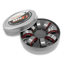 Łożyska czerwone Chrome ABEC-7 RS (8szt) metalowe Nils Extreme, NILS