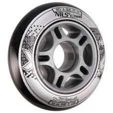 Kółka 82A czarne Nils Extreme PU 80x24, (4szt)