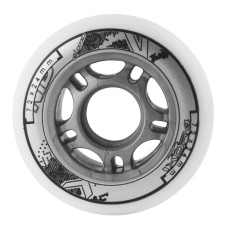 Kółka 82A białe Nils Extreme PU 72x24, (4szt)