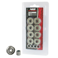 Łożyska ABEC-7 Carbon Nils Extreme, (8szt)