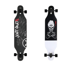 Longboard wood skate Nils Extreme Skull2