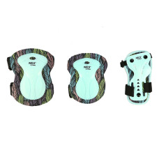 Zestaw ochraniaczy Nils Extreme H727, rozm. M, niebieskie