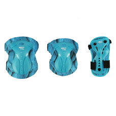 Zielone zestaw ochraniaczy Nils Extreme H727, rozm. L