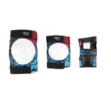 Zestaw ochroniaczy białe Nils Extreme H734, rozm. M